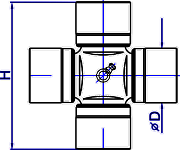 чертеж крестовины ЧЗЧ